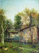 Isaac Levitan Sunny Day oil painting reproduction